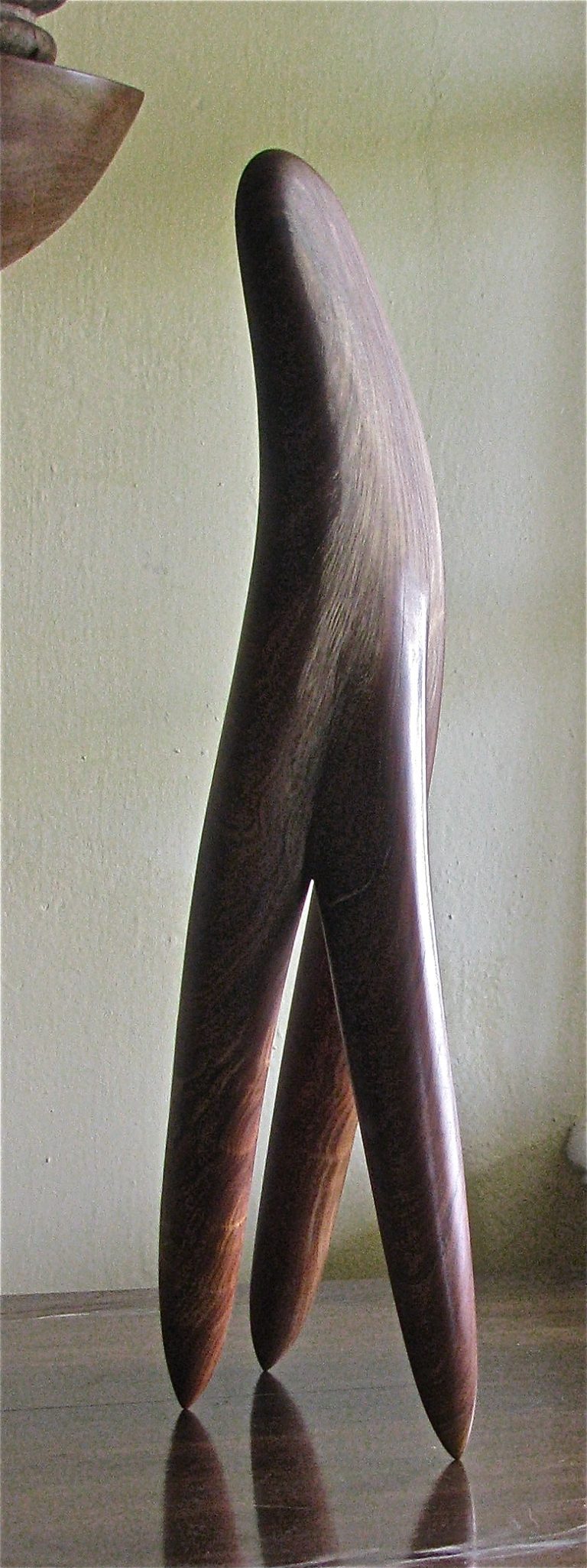 WALKING COMB, lignum vitae, 2011