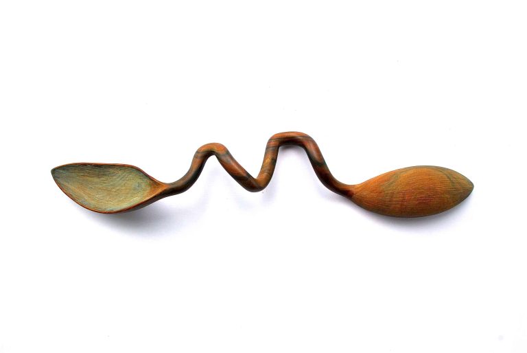 PROPEL, 2010, lignum vitae, 5” x 22”