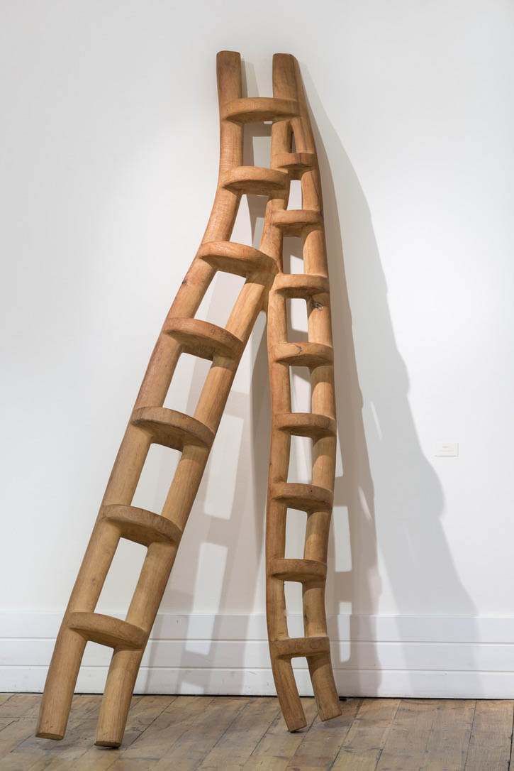 ASCENT TOO, 2011, cedar, 104" x 43" x 7"