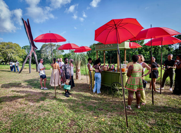 ⁠PORTENT Sculpture Park with Jacana booth